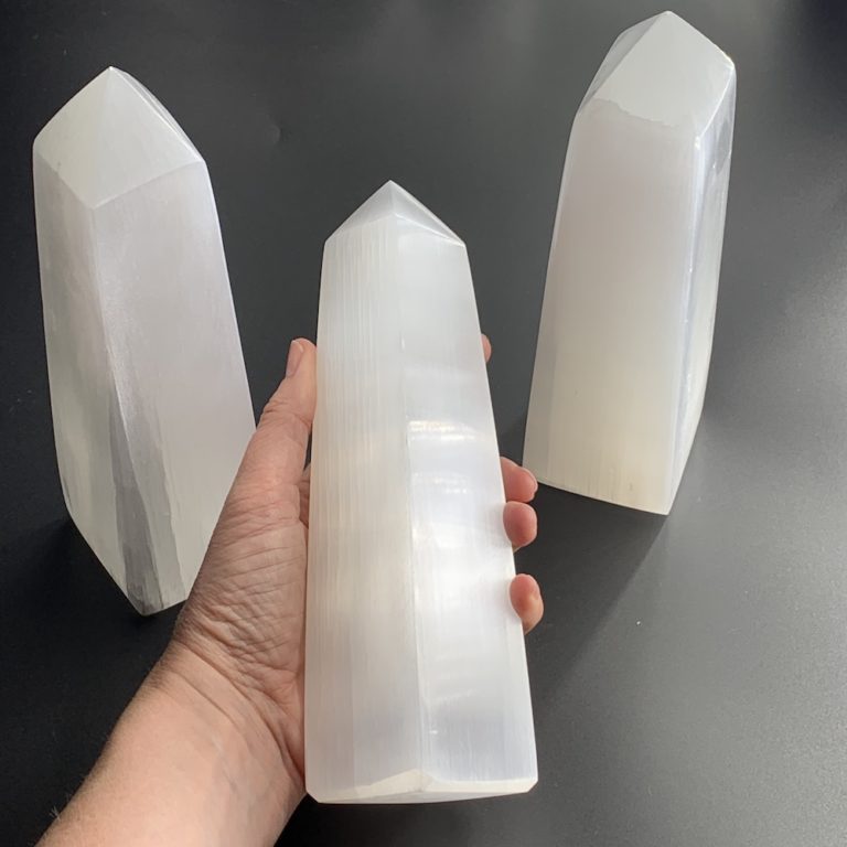 Selenite Obelisk 20cm