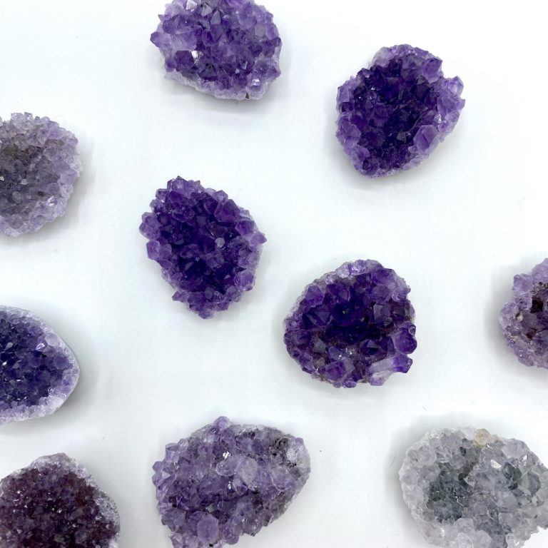Amethyst Rough Specimen with Flat Back Approx 20 - 35mm - Image 4