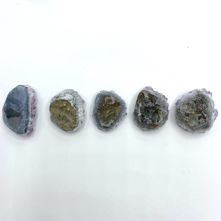 Amethyst Rough Specimen with Flat Back Approx 20 - 35mm - Image 2