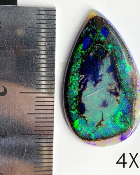 Sterling Opal Large Cabochon Approx 3 x 2cm