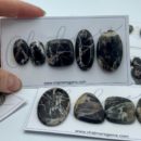 Coco Jasper SECONDS Mixed Size & Shape Top Drilled Cabochons 3 - 4 Piece Pack