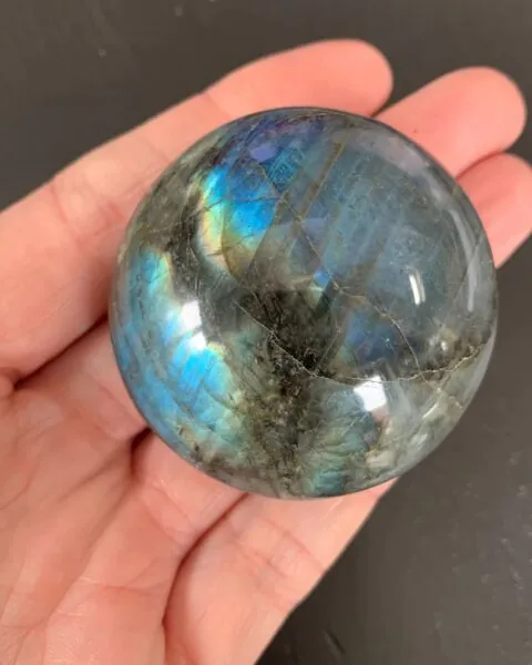 Labradorite UFO Shape Approx 4.5cm