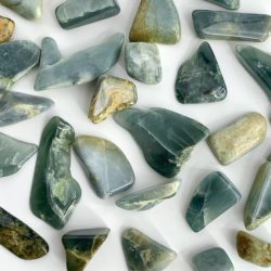 Guatemalan Jadeite Mixed Shape Tumble Stone Approx 20mm