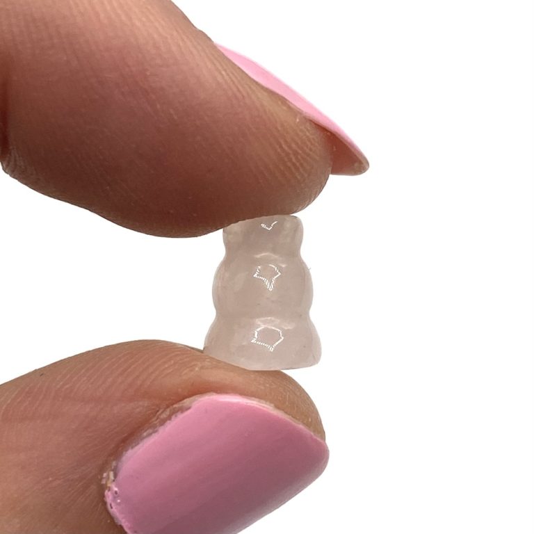 Rose Quartz 3x Guru Beads 6 Piece Pack - Image 3