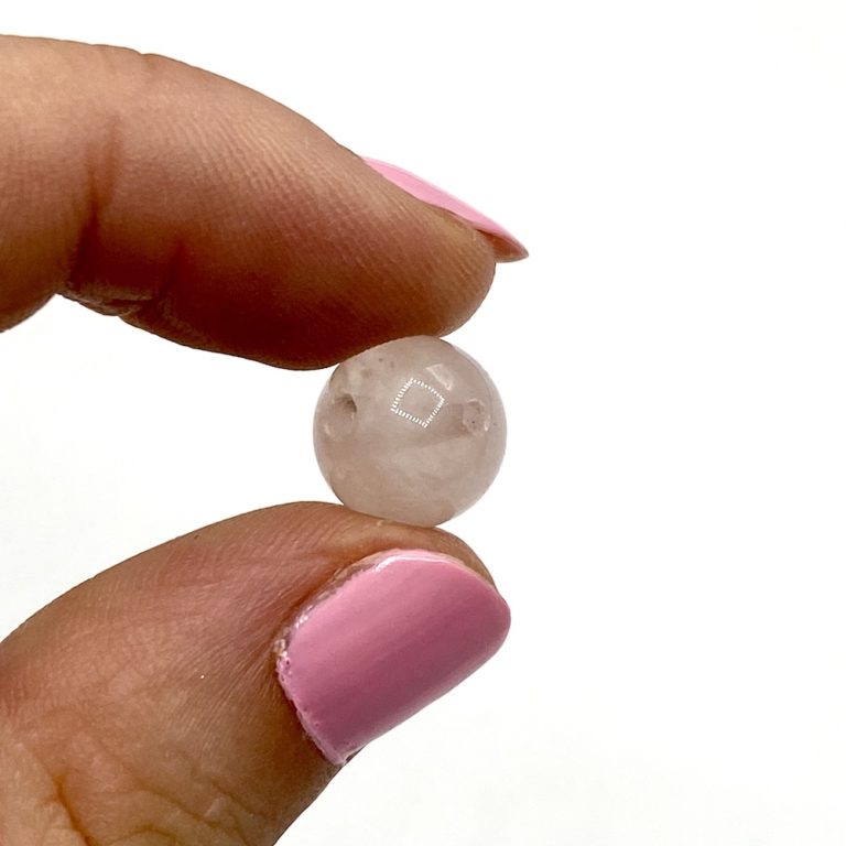 Rose Quartz 3x Guru Beads 6 Piece Pack - Image 5