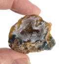 Mini Agate Druzy Geodes Approx 3 x 2cm 3 Piece Pack