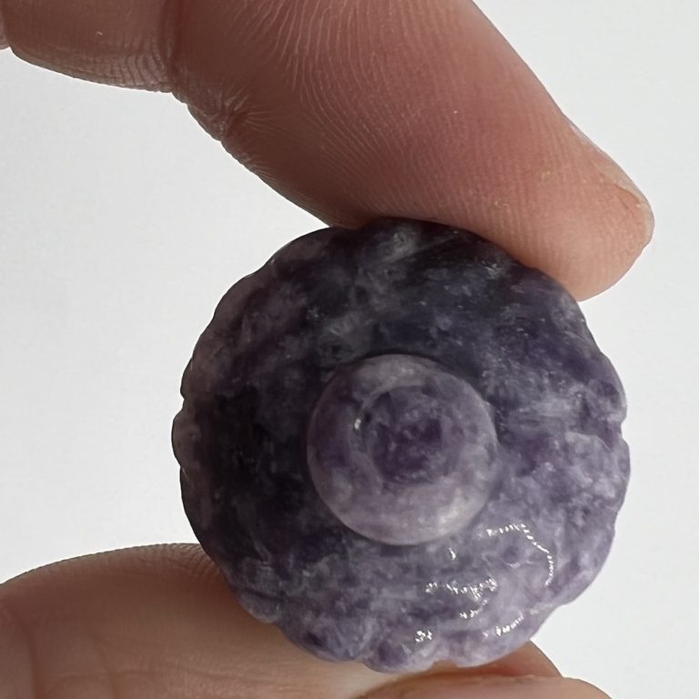 Lepidolite Acorn Approx 3cm - Image 4