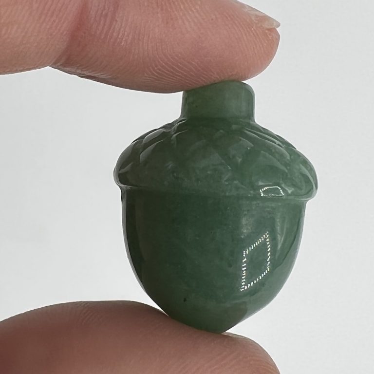 Green Aventurine Acorn Approx 3cm