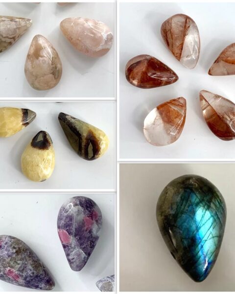 Bundle: Top Drilled Tear Drop 5 Gemstone Options Buy 2 Get 10% Off