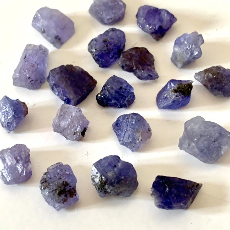 Tanzanite Rough Nuggets 3 Piece Pack
