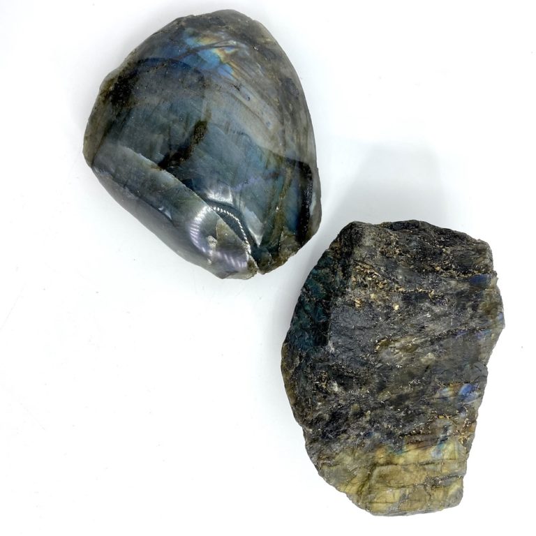 Labradorite Polished Dome Approx 10 x 8 x 3.5cm - Image 3