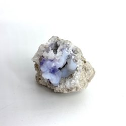 Spirit Flower Mini Geode Specimen (Chalcedony & Fluorite) Approx 3.5cm