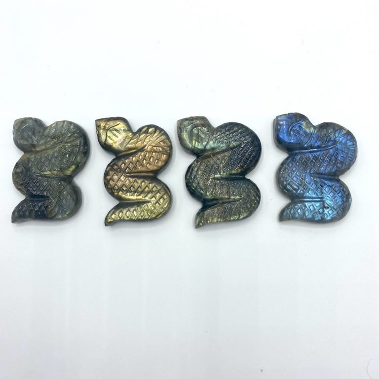 Labradorite Snake Approx 5 x 3cm