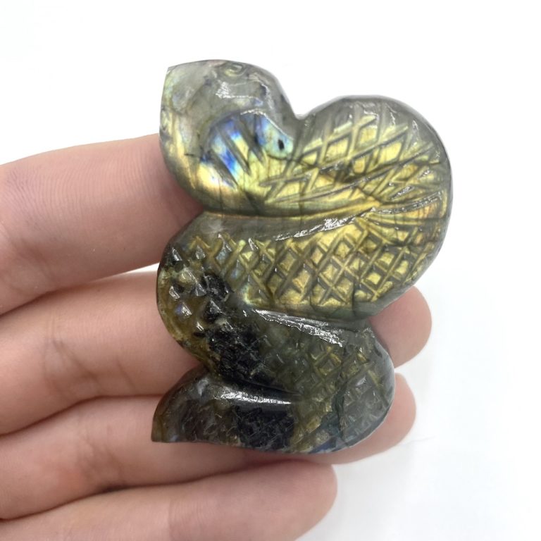Labradorite Snake Approx 5 x 3cm - Image 3