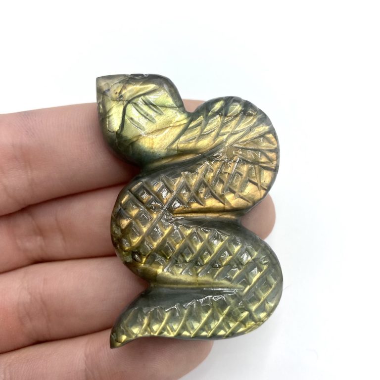 Labradorite Snake Approx 5 x 3cm - Image 5