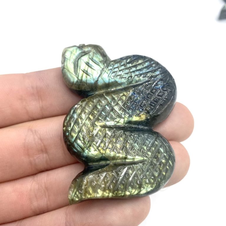 Labradorite Snake Approx 5 x 3cm - Image 6