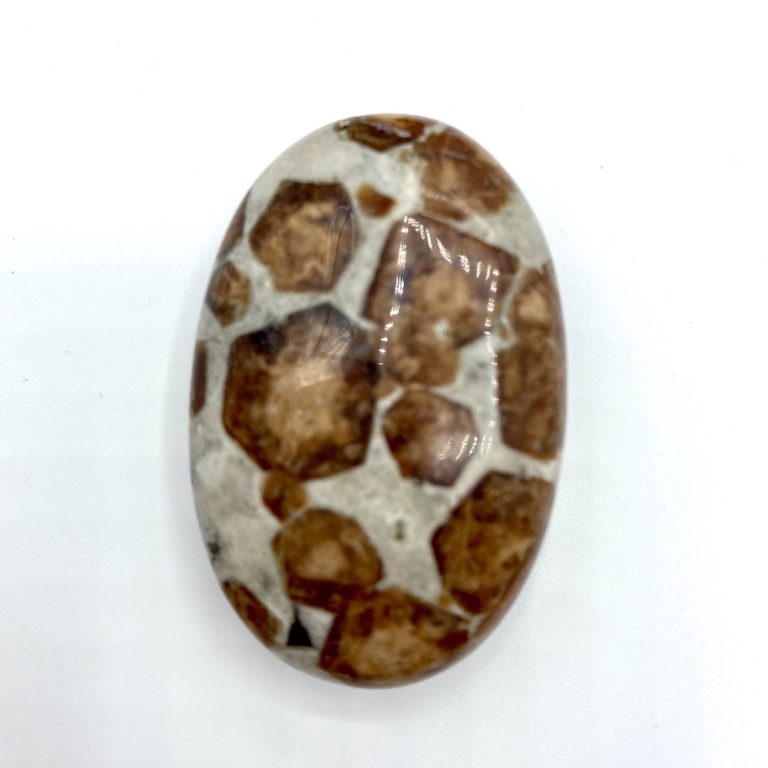 Garnet in Wollastonite Palmstone Approx 45 x 30 x 15mm - Image 3
