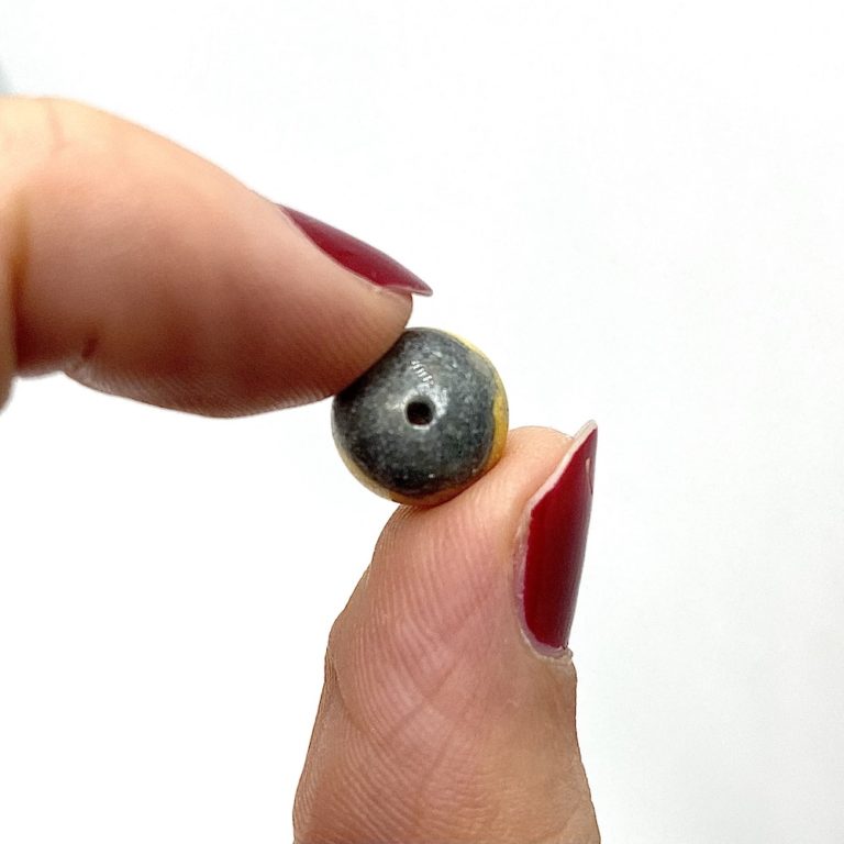 Bumble Bee Jasper Approx 10mm Smooth Round Beads 5 Piece Pack - Image 2