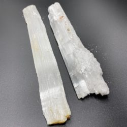 Selenite Rough Large Stick Wand Approx 24 x 4cm