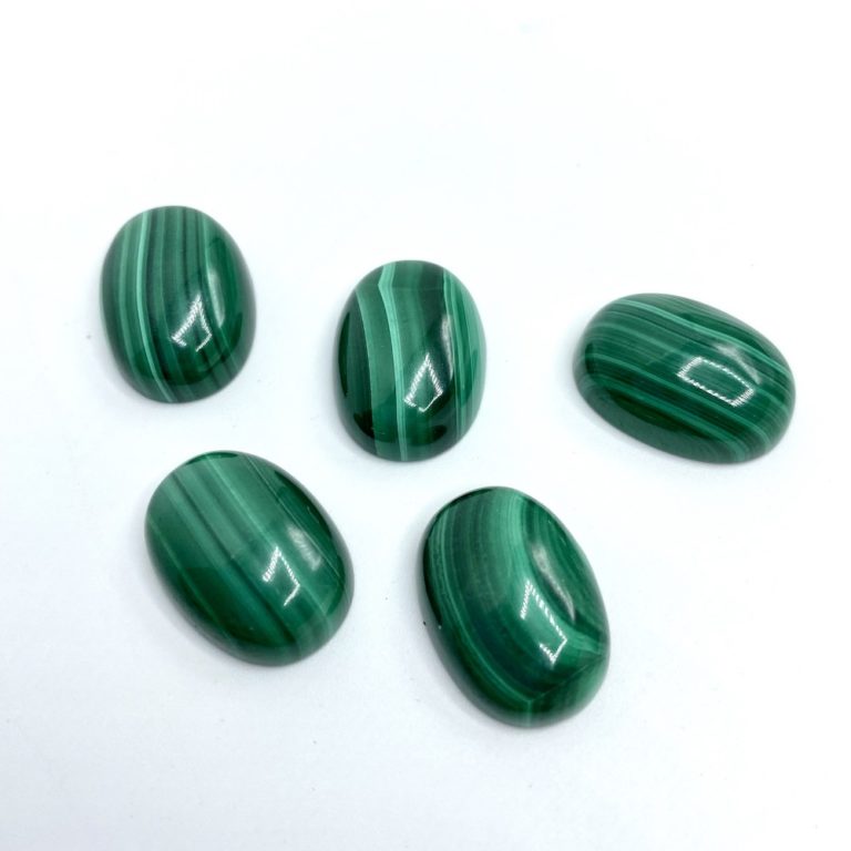 Malachite Oval Cabochon Approx 18 x 13mm - Image 4