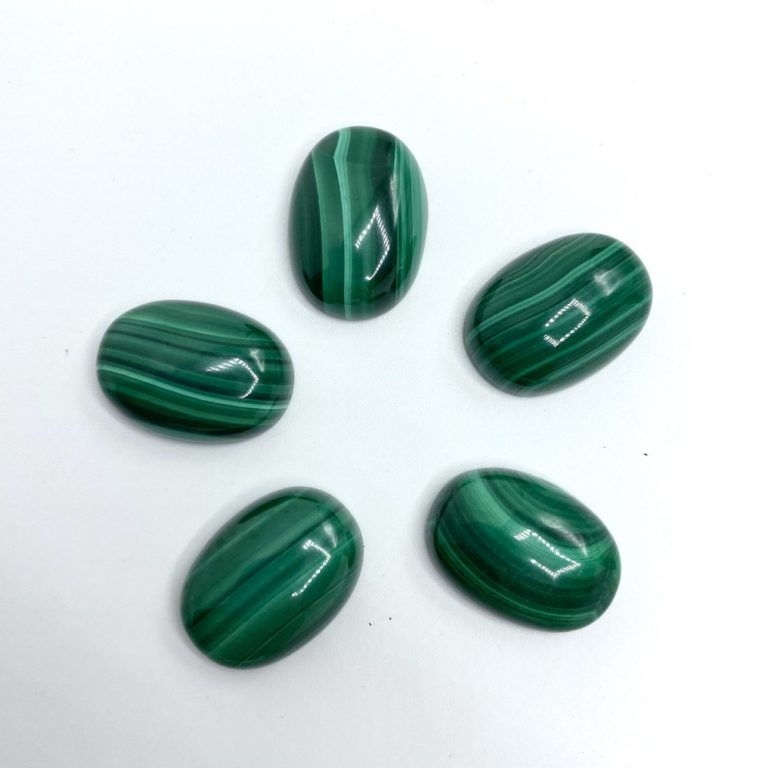 Malachite Oval Cabochon Approx 18 x 13mm - Image 6