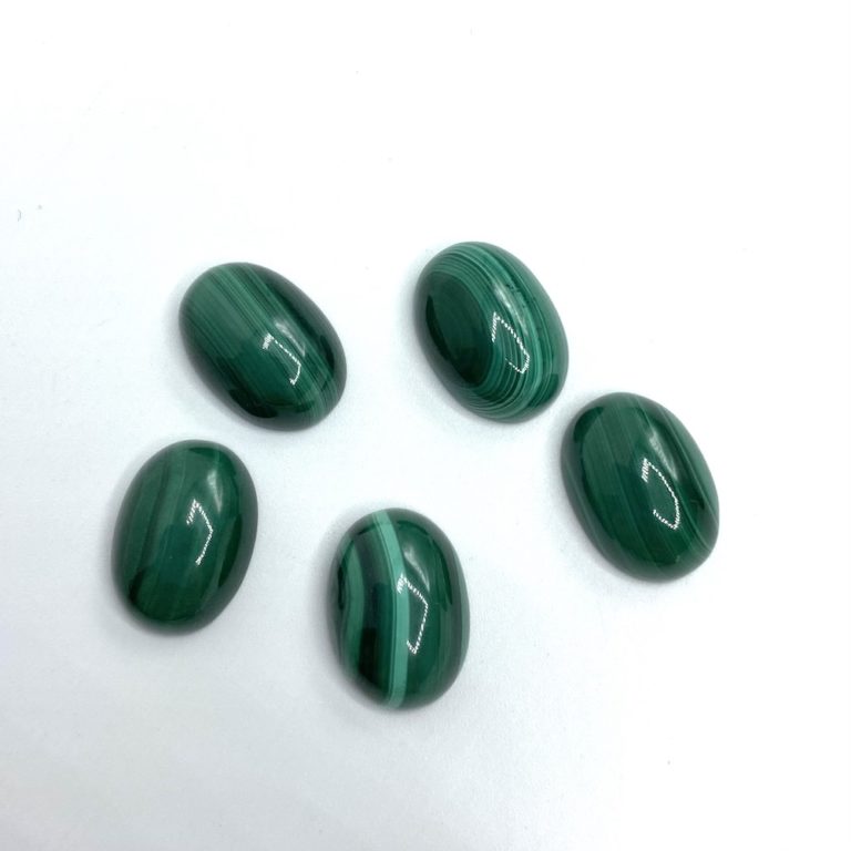 Malachite Oval Cabochon Approx 14 x 10mm - Image 9