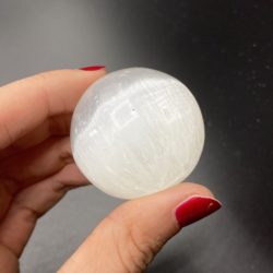 Selenite Mini Sphere Approx 3 - 4cm