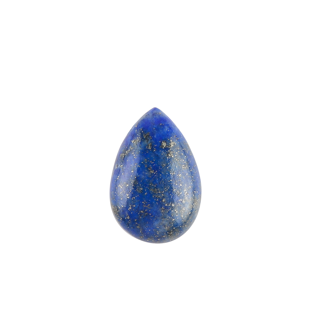 Lapis Lazuli Drop Approx 16 x 12mm with 1.25mm Side Drill Hole