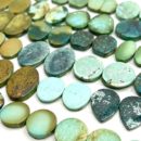 Turquoise Mixed Shape Cabochons Approx 12 - 20mm 2 Piece Pack