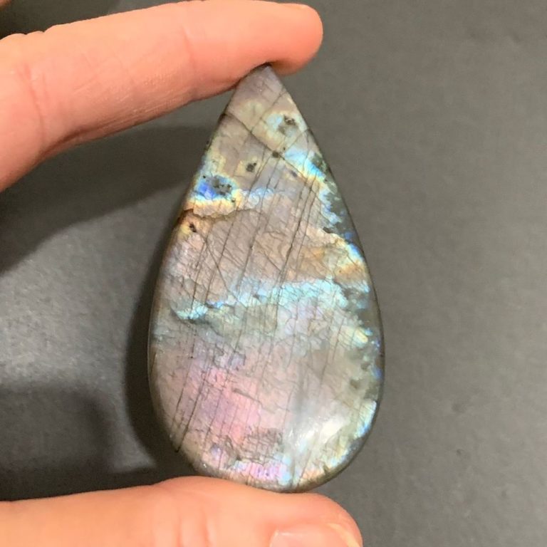 Purple Labradorite Mixed Shape Cabochon Approx 60 - 70mm 100 - 145 Carats - Image 3