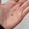 Sterling Silver Pinch Bail 9 x 3mm Rhodium Plated - Image 2