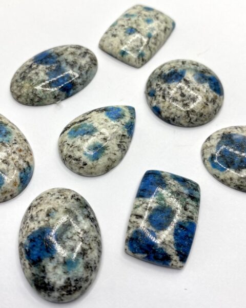 K2 Jasper Mixed Shape Cabochons Approx 30mm 4 Piece Pack