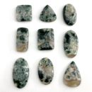 Tree Agate Mixed Shape Top Drilled Cabochon Approx 35 - 40mm with 0.8mm Drill Hole