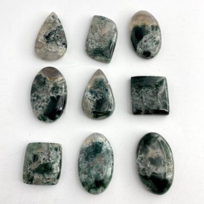 Tree Agate Mixed Shape Cabochon Approx 35 - 40mm
