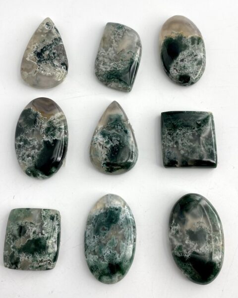 Tree Agate Mixed Shape Cabochon Approx 35 - 40mm