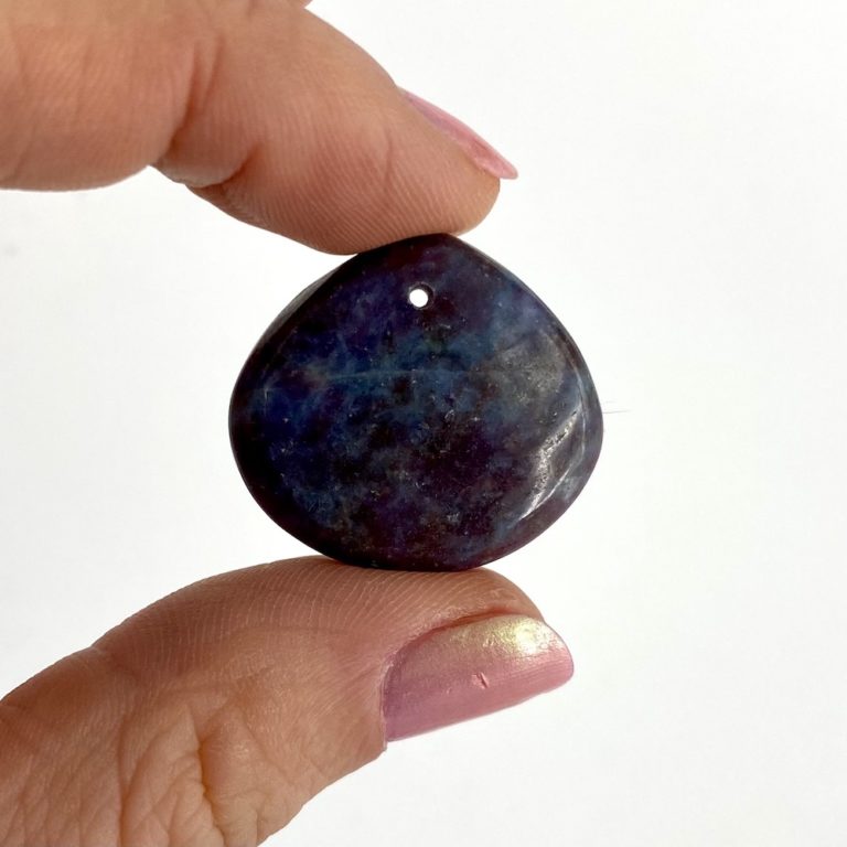 Ruby in Kyanite Mixed Shape Top Drilled Cabochons Approx 20 - 30mm 2 Piece Pack - Image 5