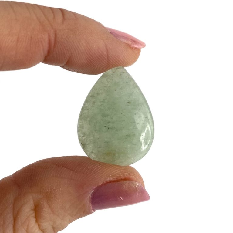Green Aventurine Mixed Shape Cabochons Approx 20 -25mm 4 Piece Pack - Image 5