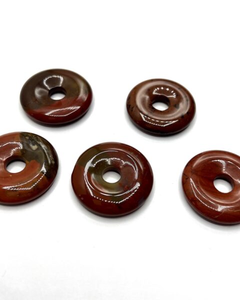 Red Jasper Donut Approx 30mm