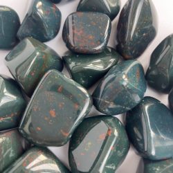 Bloodstone Jasper Tumble Stone Approx 2.5cm 3 Piece Pack