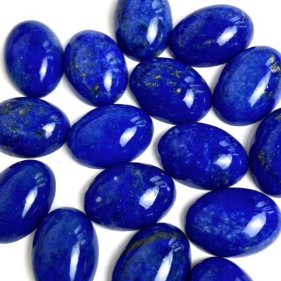 Lapis Lazuli Oval Cabochons Approx 14 x 10mm 2 Piece Pack