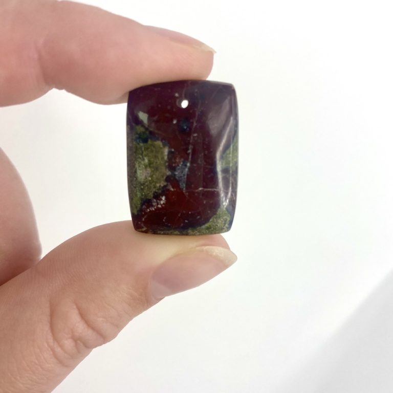 Dragon Blood Jasper Mixed Shape Cabochons Approx 20 - 30mm 3 Piece Pack - Image 5