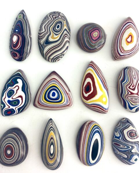 Fordite Mixed Shape Cabochon Approx 20 - 25mm