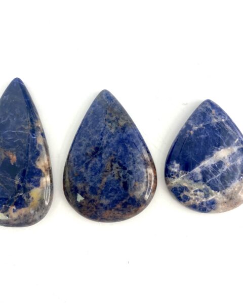 Sodalite Mixed Shape Cabochons Approx 35 - 45mm