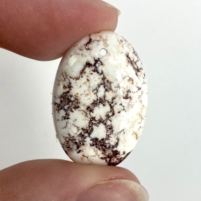 Wild Horse Jasper Mixed Shape Top Drilled Cabochons Approx 25 - 30mm with 0.8mm Drill Hole 3 Piece Pack - Image 8