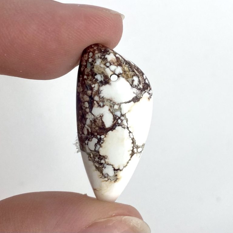 Wild Horse Jasper Mixed Shape Top Drilled Cabochons Approx 25 - 30mm with 0.8mm Drill Hole 3 Piece Pack - Image 7