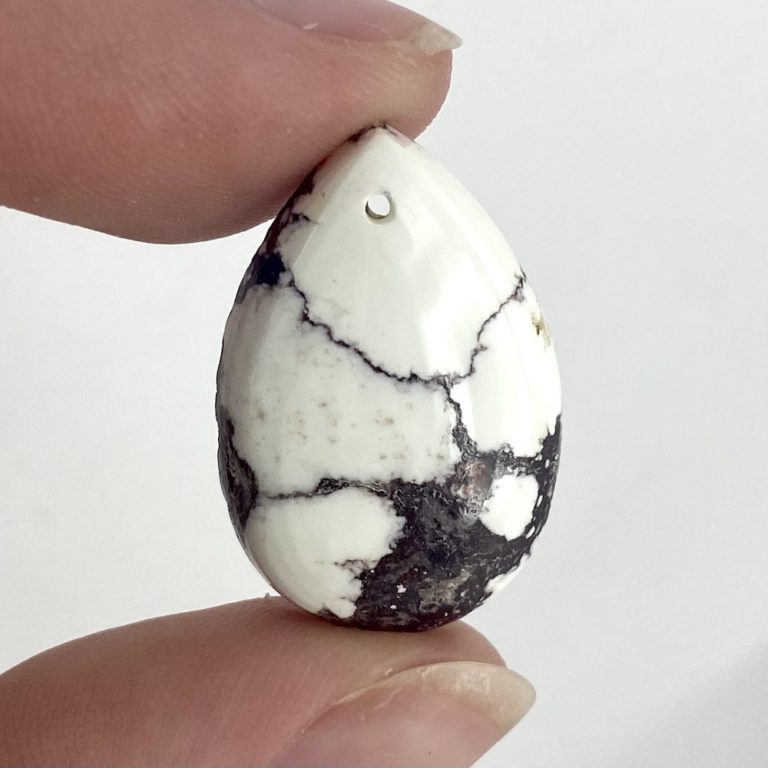 Wild Horse Jasper Mixed Shape Top Drilled Cabochons Approx 25 - 30mm with 0.8mm Drill Hole 3 Piece Pack - Image 6