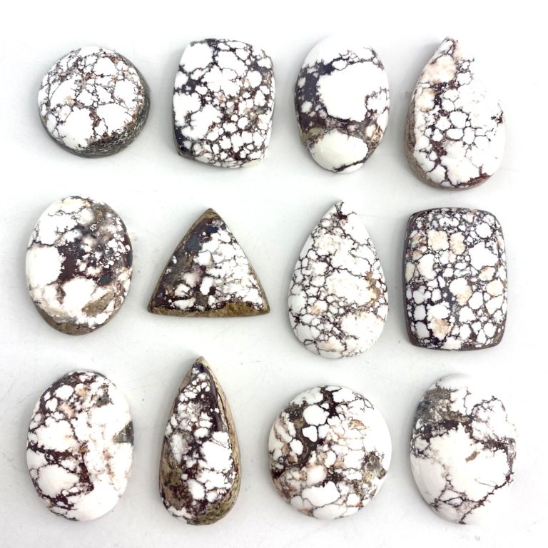 Wild Horse Jasper Mixed Shape Cabochons Approx 25 - 30mm 3 Piece Pack