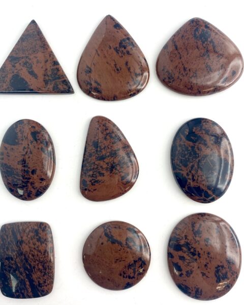 Mahogany Obsidian Mixed Shape Cabochon Approx 35 - 45mm