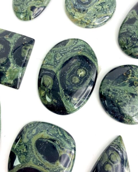 Kambaba Jasper Mixed Shape Cabochon Approx 35 - 40mm