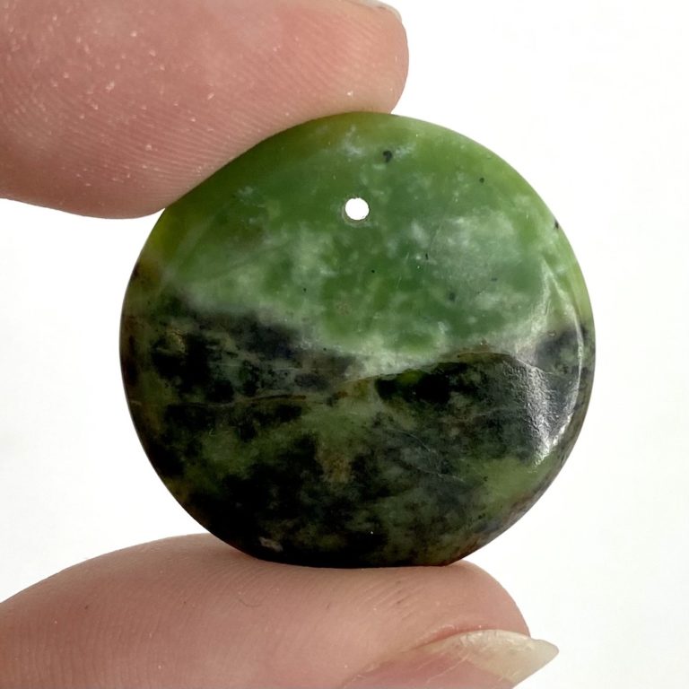 Chrome Chalcedony Mixed Shape Top Drilled Cabochons Approx 20 - 25mm with 0.8mm Drill Hole 5 Piece Pack - Image 8